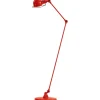 Jieldé Signal SI833 golvlampa, röd