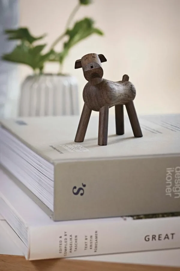 Barn Kay Bojesen Denmark Dog Tim, mörkbrun