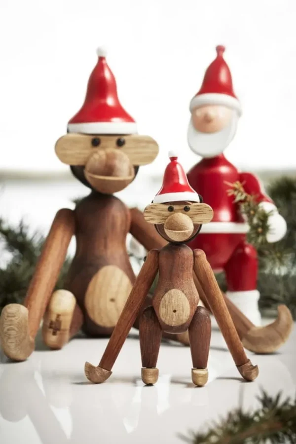 Barn Kay Bojesen Denmark Tomtehatt till Wooden Monkey, mini