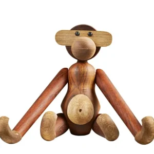 Barn Kay Bojesen Denmark Wooden Monkey, medium, teak