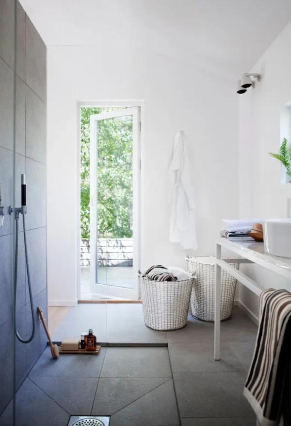 Korbo Tvättpåse till trådkorgen Classic 80, off-white
