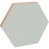 Barn Kotonadesign Anslagstavla stor hexagon, light grey