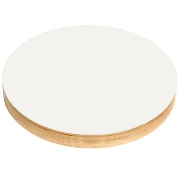 Barn Kotonadesign Anslagstavla rund, 50 cm, vit