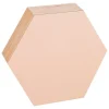 Barn Kotonadesign Anslagstavla hexagon, 26 cm, pulver