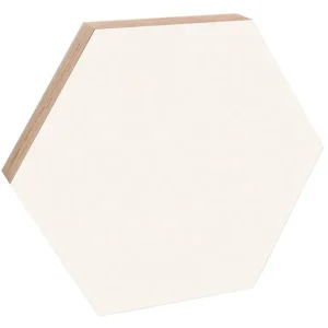 Barn Kotonadesign Anslagstavla liten hexagon, vit