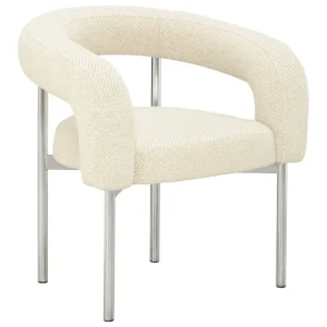 Lepo Product Boa stol, krom - ljusbeige Kvadrat Coda2 103