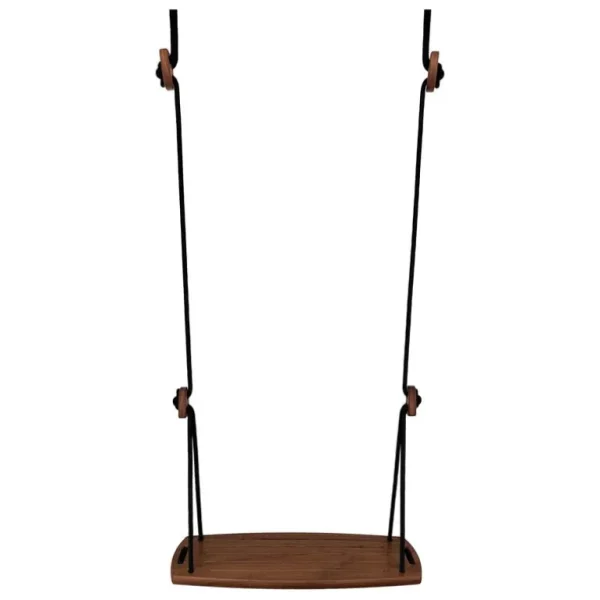Lillagunga Classic Outdoor gunga, valnöt - svart