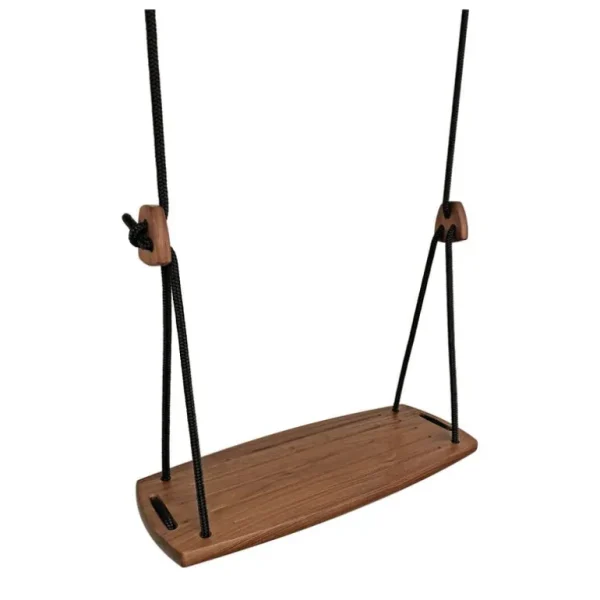 Lillagunga Classic Outdoor gunga, valnöt - svart