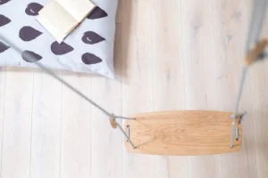 Barn Lillagunga Grand gunga, ek - grå