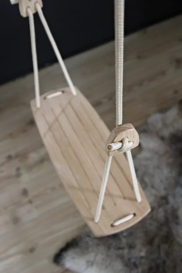 Barn Lillagunga Grand gunga, ek - beige