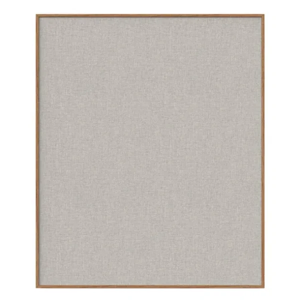 Lintex Wood Linen anslagstavla, 100,8 x 120,8 cm, ek