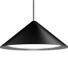 Louis Poulsen Keglen 650 pendellampa, svart