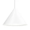 Louis Poulsen Keglen 400 pendellampa, vit