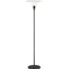 Louis Poulsen PH 3½–2½ golvlampa, metalliserad svart
