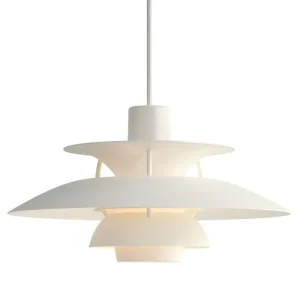 Louis Poulsen PH 5 Mini Monochrome pendellampa, vit