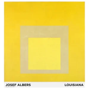 Louisiana Museum of Modern Art Josef Albers - Homage to the square 1961, 79 x 84,1 cm poster