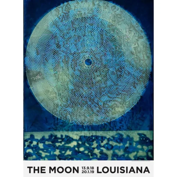 Louisiana Museum of Modern Art Max Ernst - The Moon 1969, A0 poster