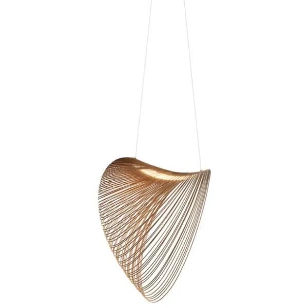 Luceplan Illan hänglampa, 60 cm, björk