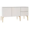 Lundia Fuuga sidobord, 144 cm, cashmere - ek