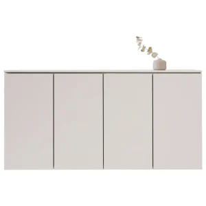Lundia Fuuga sidobord, 128 cm, väggmontering, cashmere