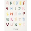 Barn MADO Alphabet Spaghetti poster, 50 x 70 cm, flerfärgad