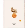 Barn MADO Rocky the Rabbit poster 50 x 70 cm