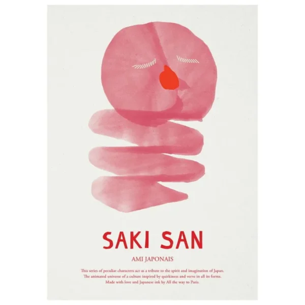 Barn MADO Saki San poster, 50 x 70 cm