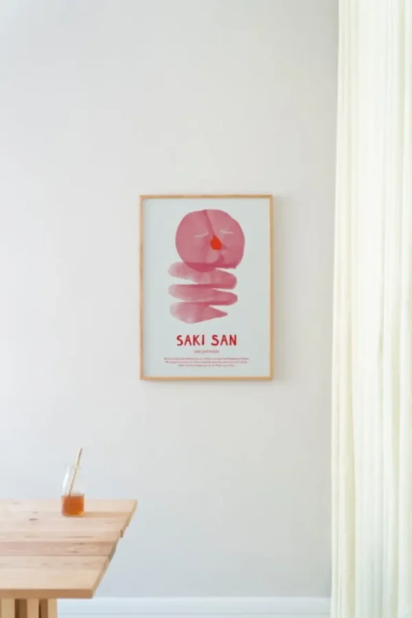 Barn MADO Saki San poster, 50 x 70 cm