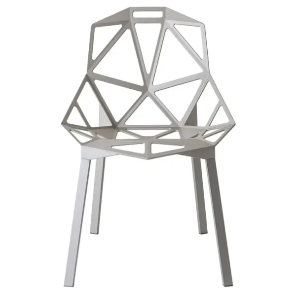 Magis Chair_One, grått målat aluminium