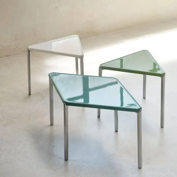 Magis Tambour lågt bord, 44 cm, vit - grön