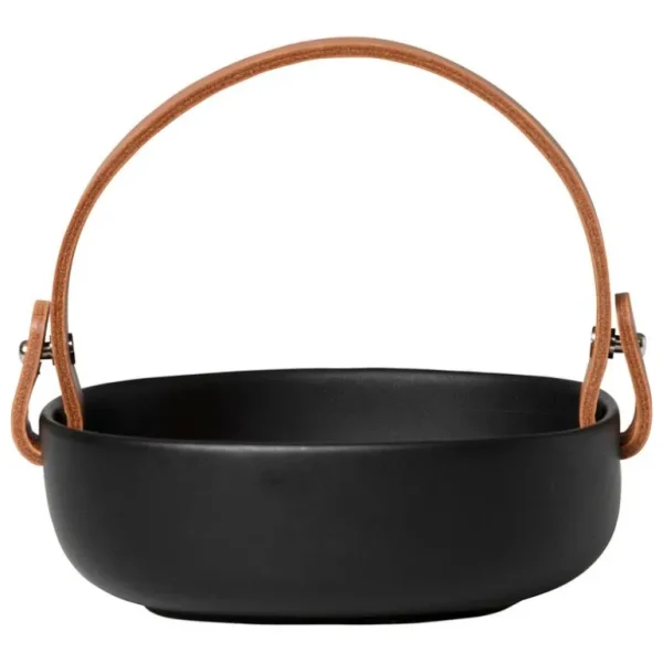 Marimekko Oiva - Pikku Koppa serveringsfat, svart
