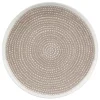 Marimekko Oiva - Siirtolapuutarha tallrik, 25 cm, vit - beige