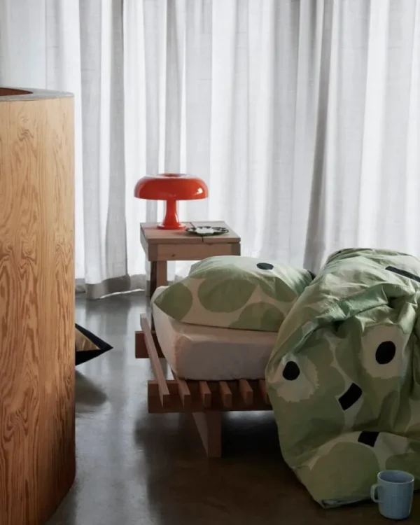 Marimekko Oiva - Tiiliskivi mugg, 4 dl, ljusblå