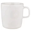 Marimekko Oiva - Unikko mugg, 4 dl, naturvit - vit