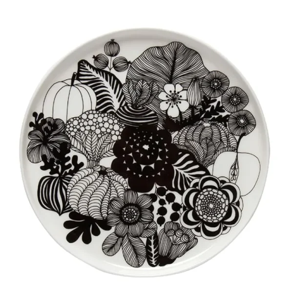 Marimekko Oiva Siirtolapuutarha tallrik 20 cm