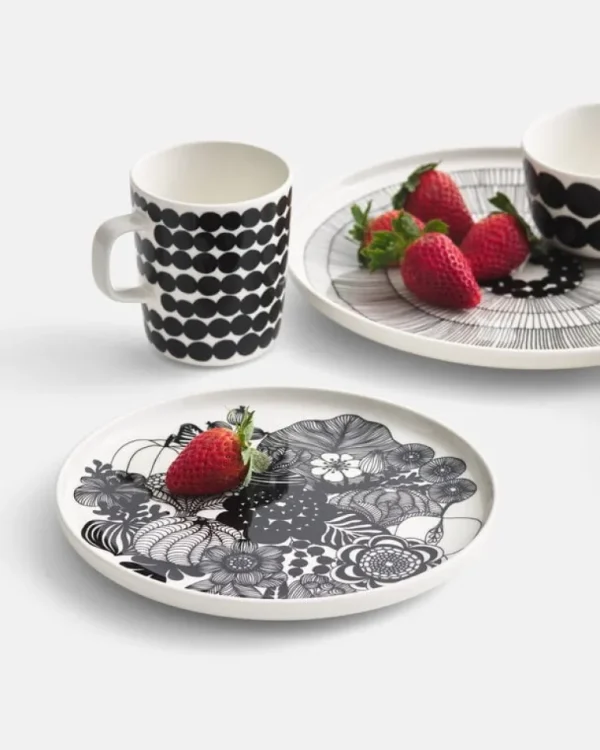 Marimekko Oiva Siirtolapuutarha tallrik 20 cm
