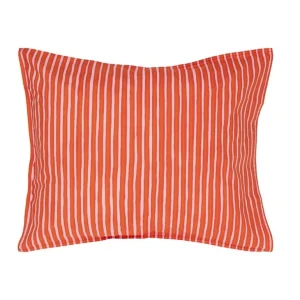 Marimekko Piccolo örngott, 50 x 60 cm, varm orange - ljusrosa