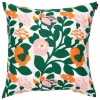 Marimekko Pieni Green Green kuddfodral, 50 x 50 cm, vit-grön-rosa-orange