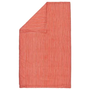 Marimekko Påslakan Piccolo, 150 x 210 cm, varm orange - ljusrosa