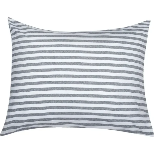 Marimekko Tasaraita örngott, grå - vit