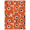 Marimekko Unikko matta, orangeröd