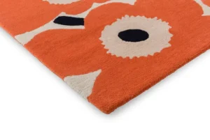 Marimekko Unikko matta, orangeröd