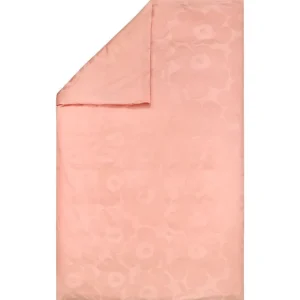 Marimekko Unikko påslakan 150 x 210 cm, puder - rosa