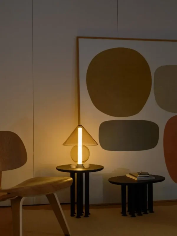 Marset Fragile bordslampa, amber