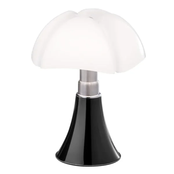 Martinelli Luce Minipipistrello bordslampa, sladdlös, mörkbrun