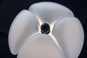 Martinelli Luce Pipistrello bordslampa, mörkbrun
