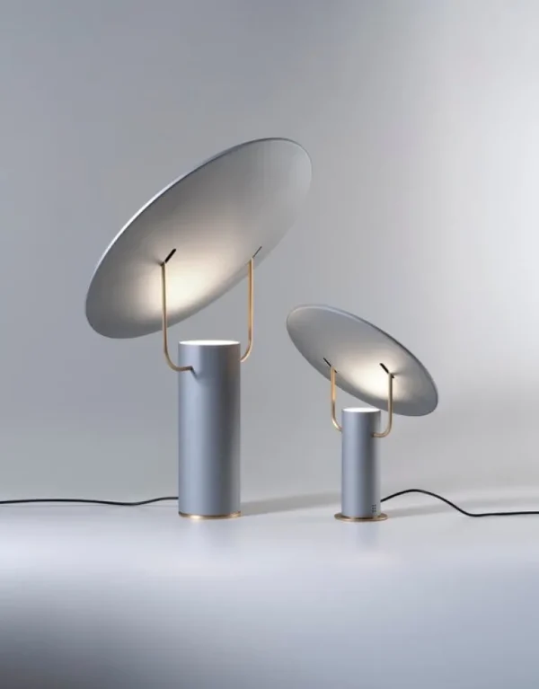 Martinelli Luce TX1 Luxury bordslampa, M, grå - mässing