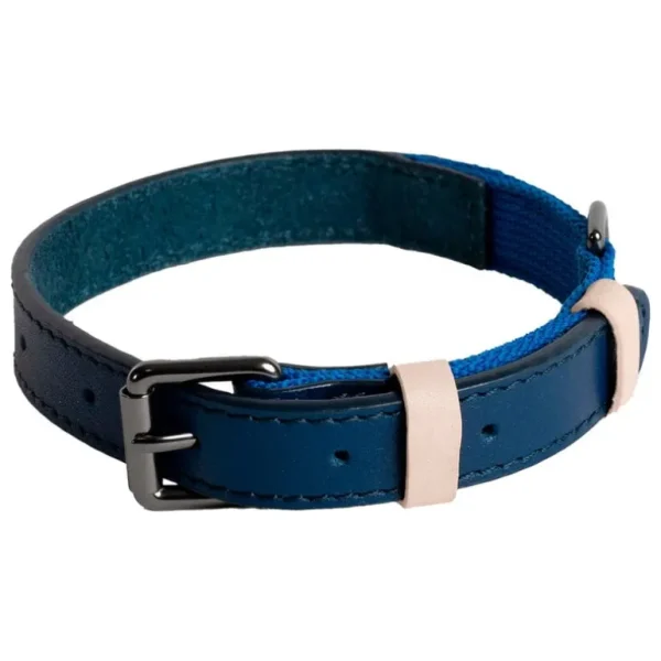 Masimalo Colour Block halsband, navy - grandala blue