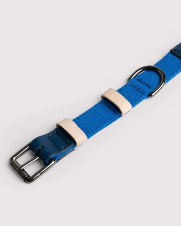 Masimalo Colour Block halsband, navy - grandala blue