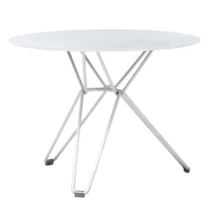 Massproductions Tio litet bord, vit